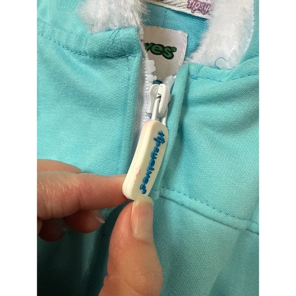 NWT Tipsy Elves Rainbow Unicorn One Piece Small Unisex Hoodie Pockets *READ* - Picture 7 of 7